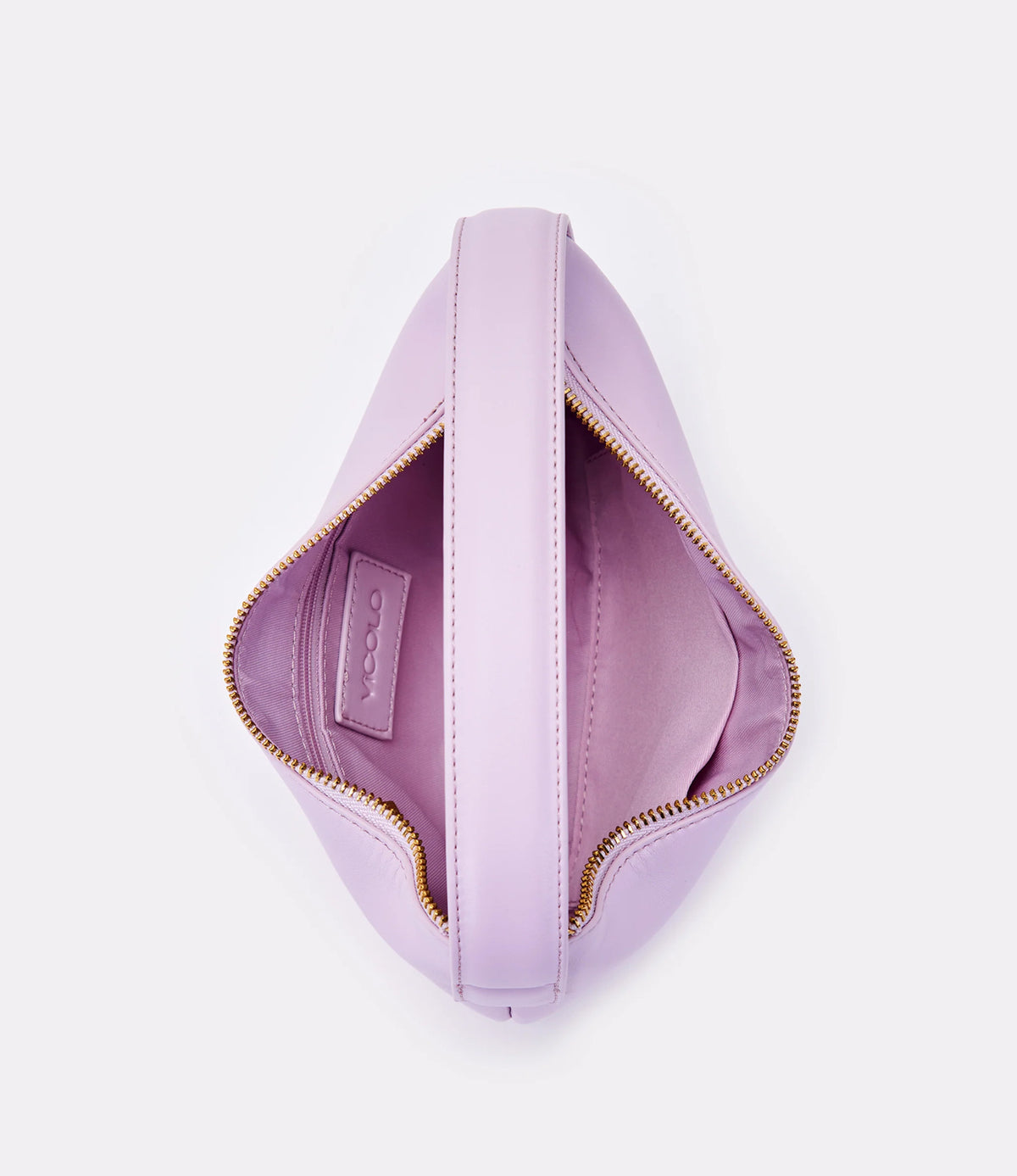 Borsa Croissant Lilla Vicolo