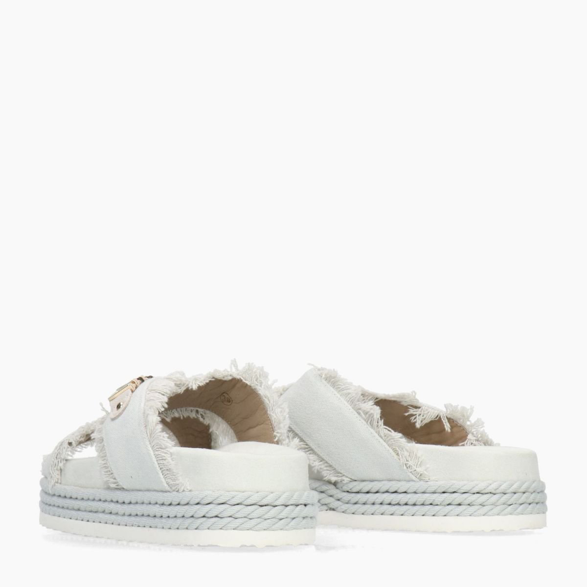 Mou criss cross rope sandal